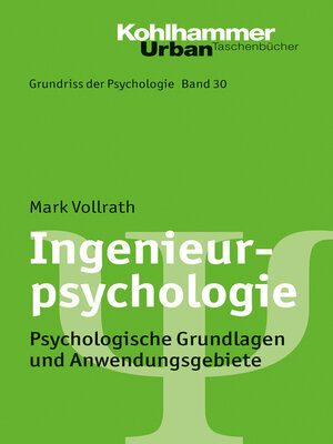 cover image of Ingenieurpsychologie